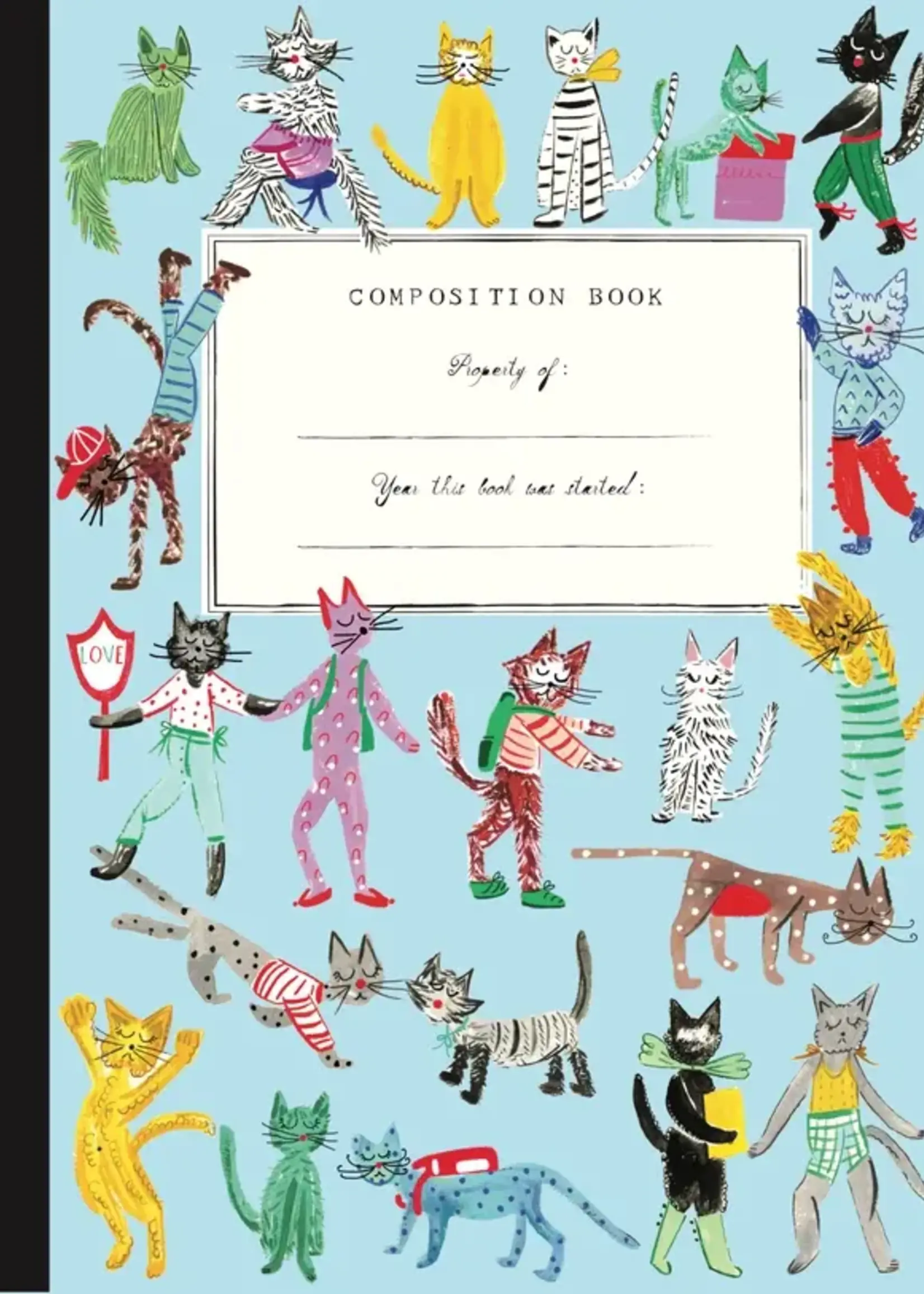 Mr. Boddington's Kitty Cats Composition Book