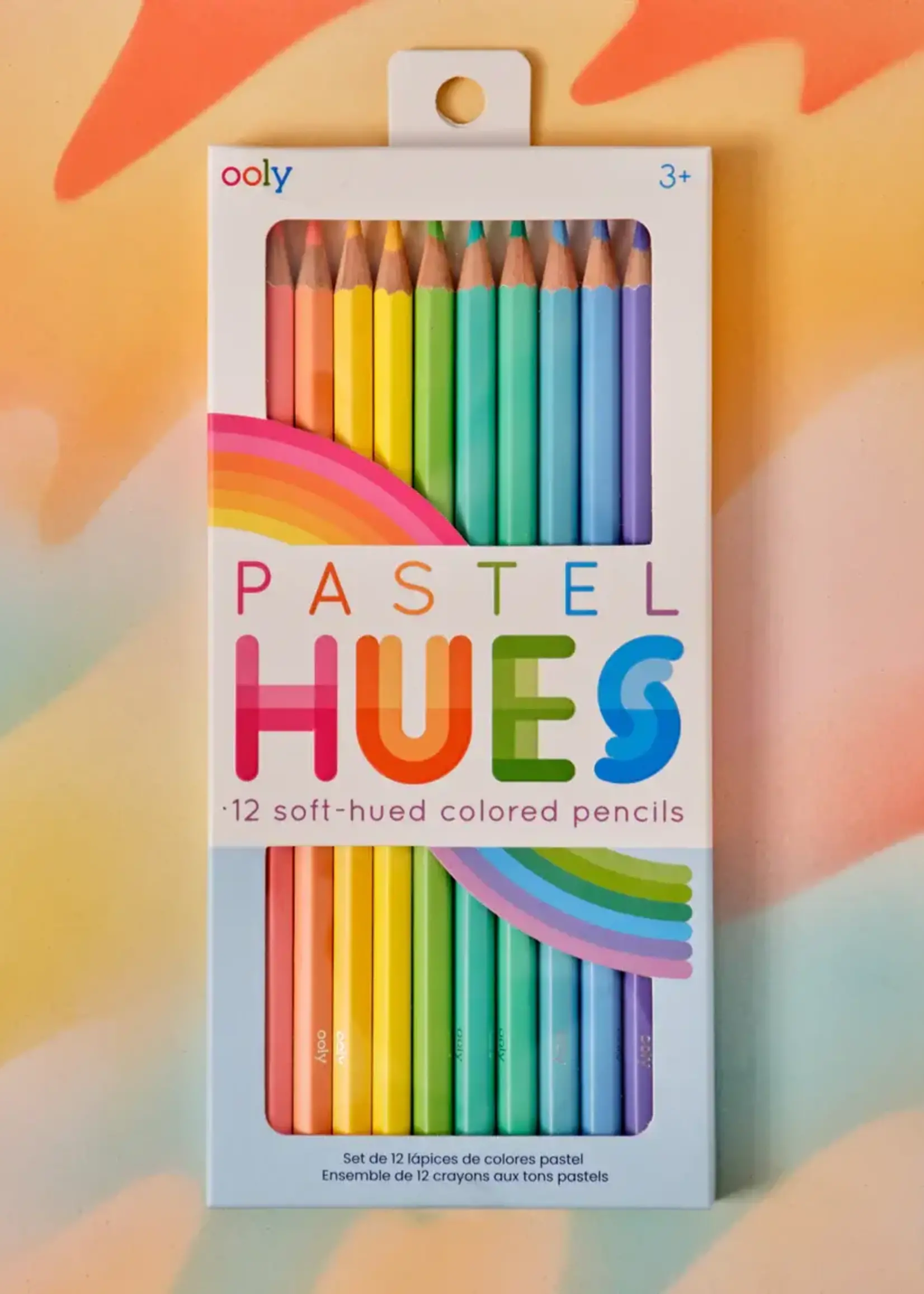 Pastel Hues Colored Pencils - Set of 12 - Grow