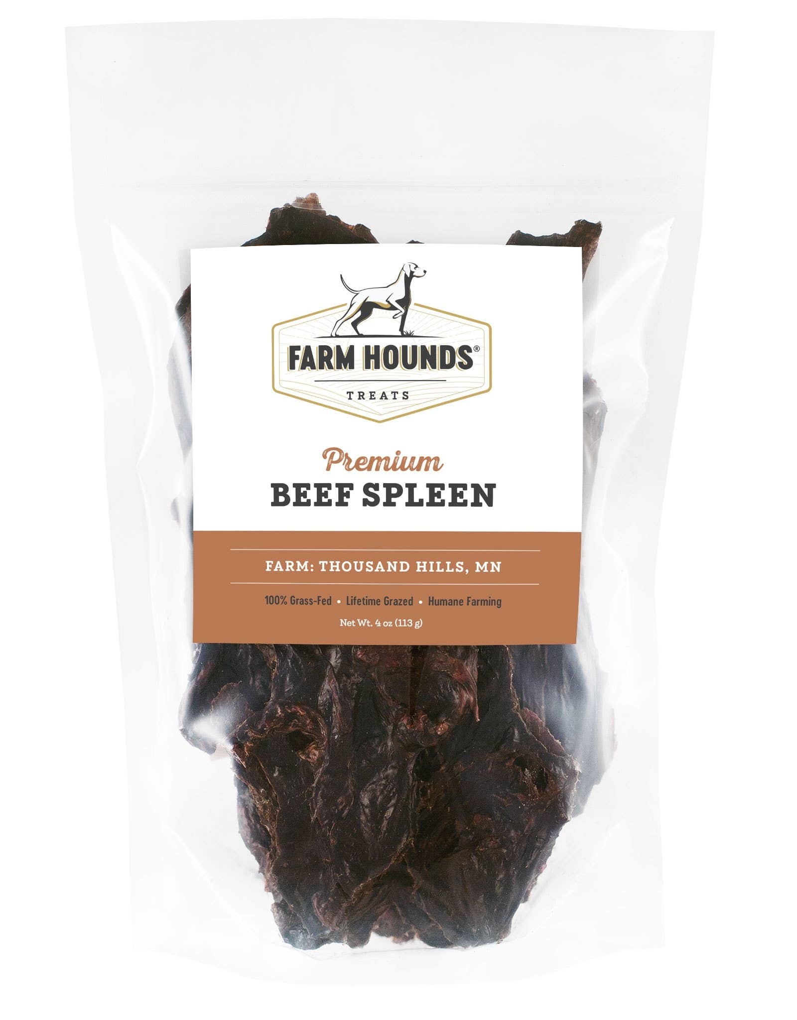 Farm Hounds Beef Spleen - 4.0oz