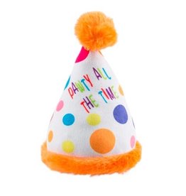Haute Diggity Dog Happy Birthday Pawty Hat Toy