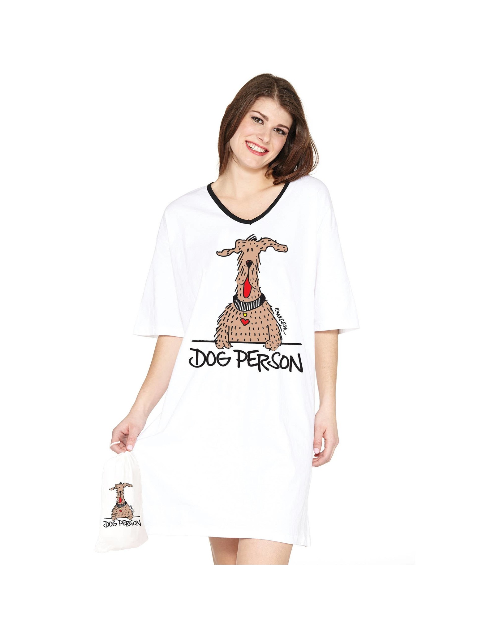 Dog Person, Nightshirt in a Bag