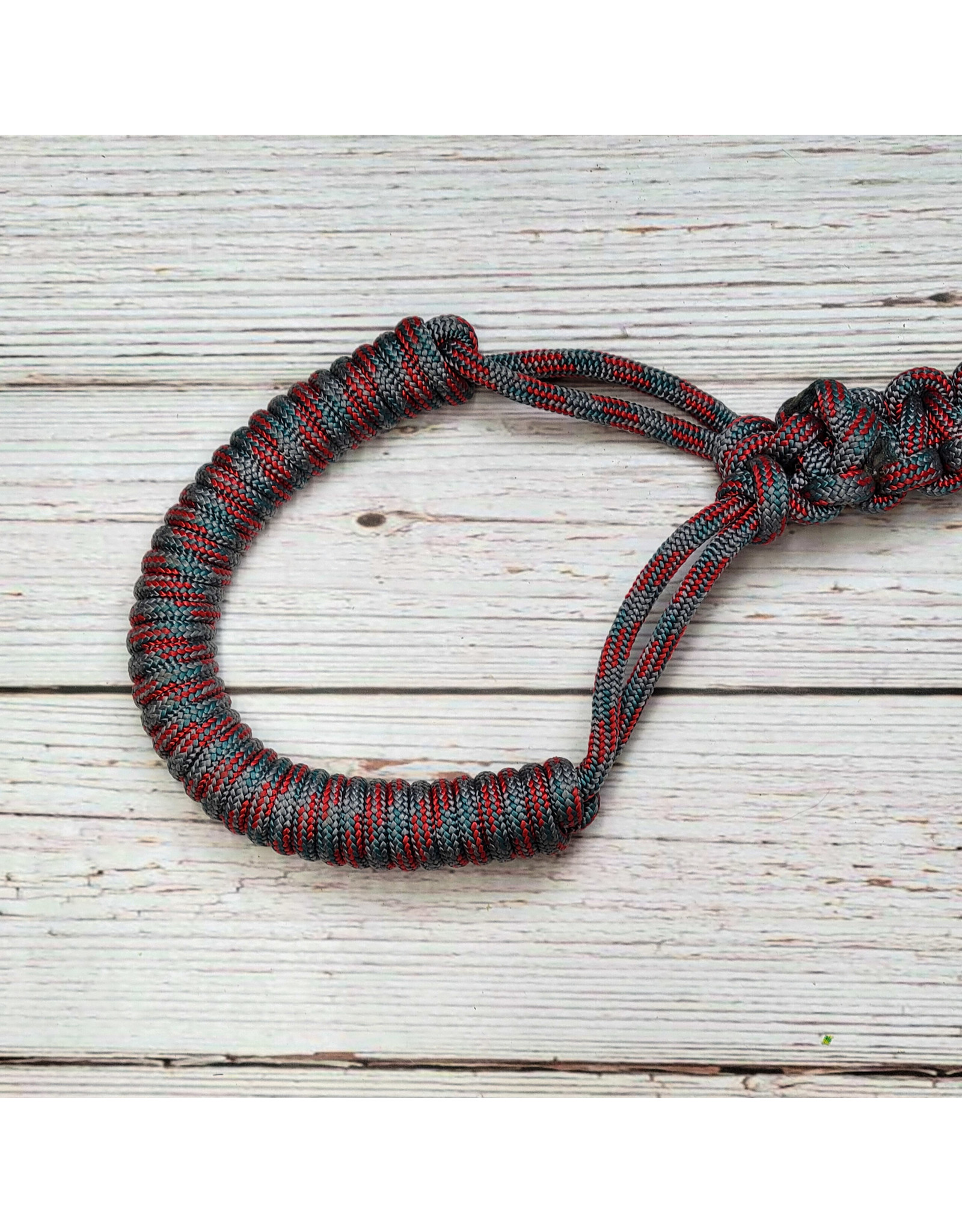 Pawtero Rope Leash 55inch - Grey, Red, and Light Blue