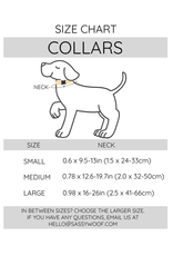 Sassy Woof 'Napa' Dog Collar