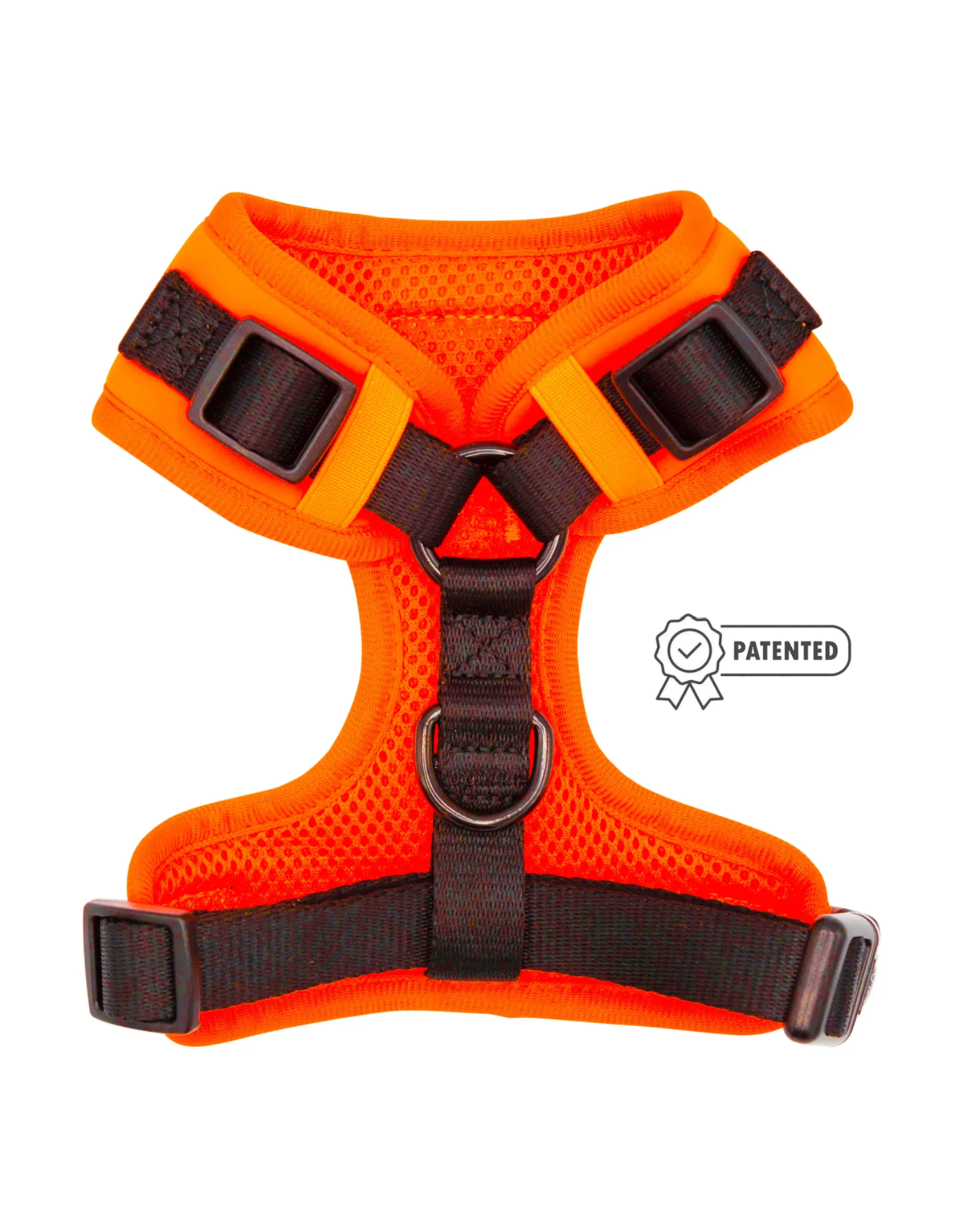 Sassy Woof 'Neon Orange' Adjustable Dog Harness