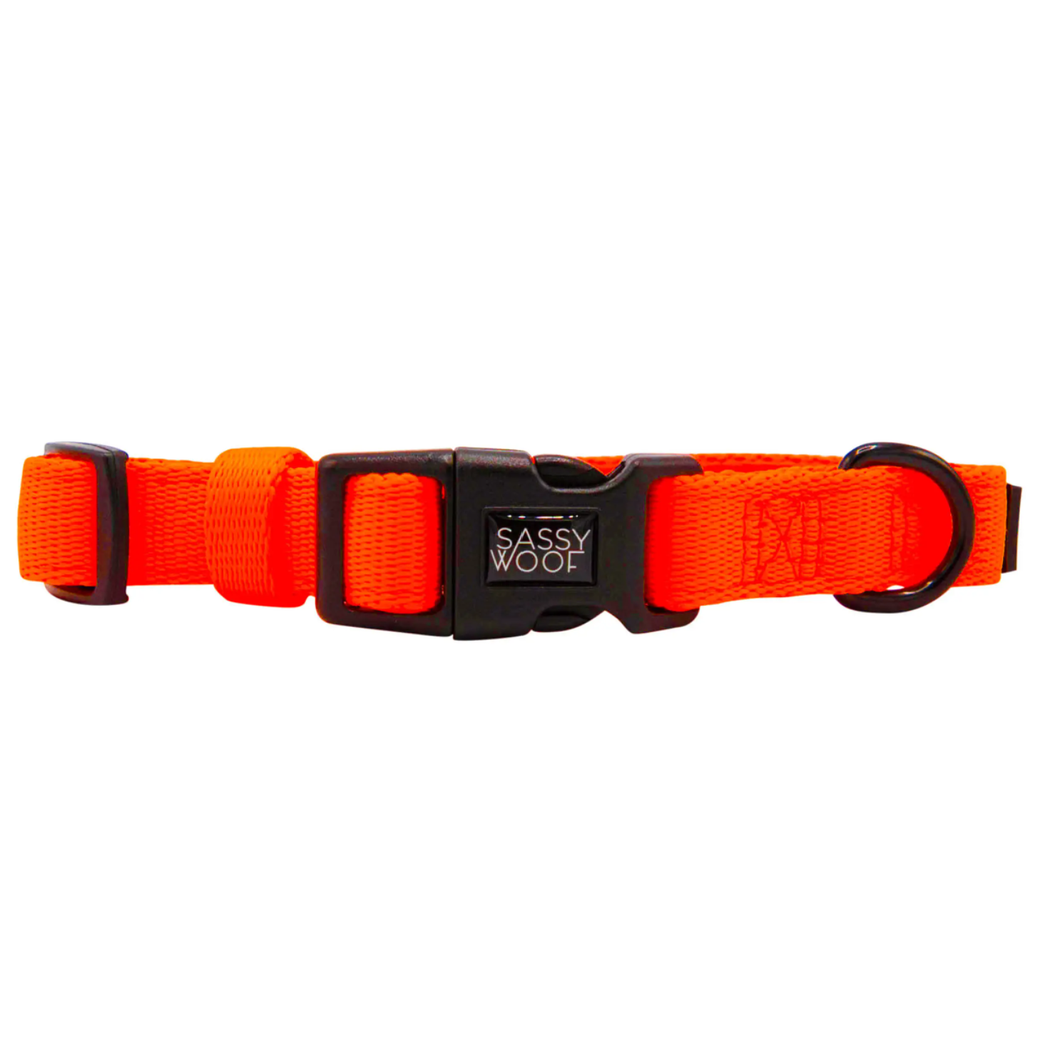'Neon Orange' Dog Collar Pawtero Sassy Woof Pawtero