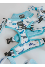 Sassy Woof 'Whale, Hello There' Reversible Dog Harness