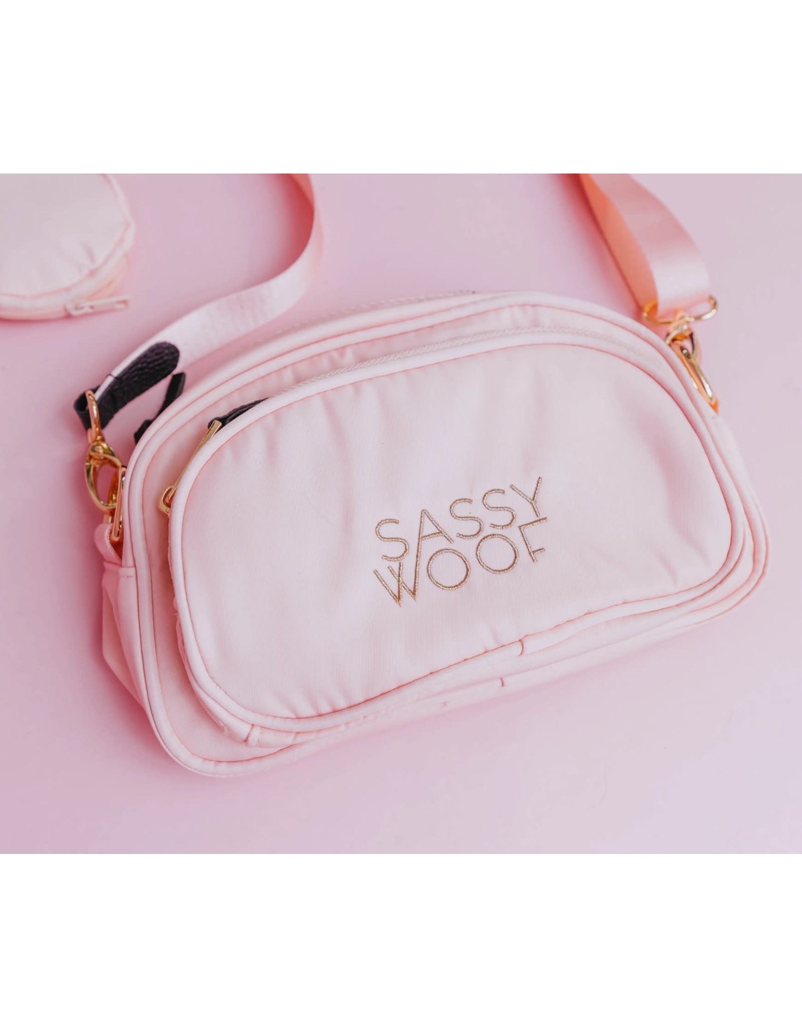 Sassy Woof Walk & Woof Crossbody Bags