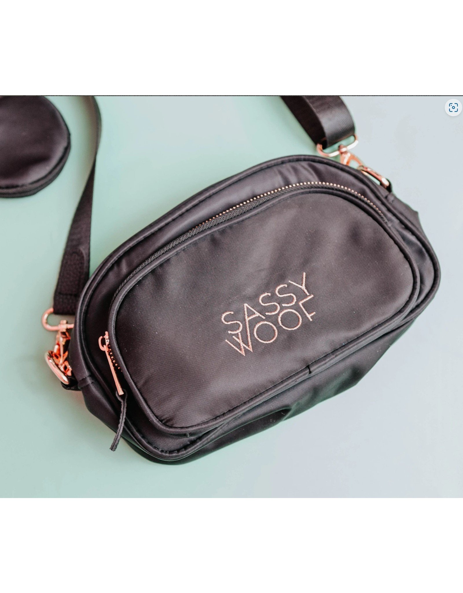 Sassy Woof Walk & Woof Crossbody Bags