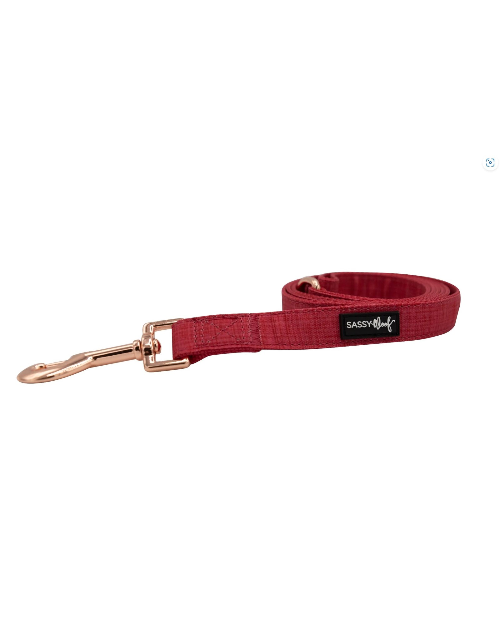 Sassy Woof 'Merlot' Dog Fabric Leash