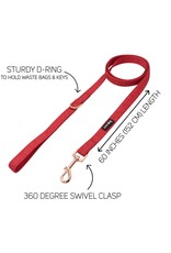 Sassy Woof 'Merlot' Dog Fabric Leash