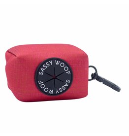 Sassy Woof 'Merlot' Dog Waste Bag Holder