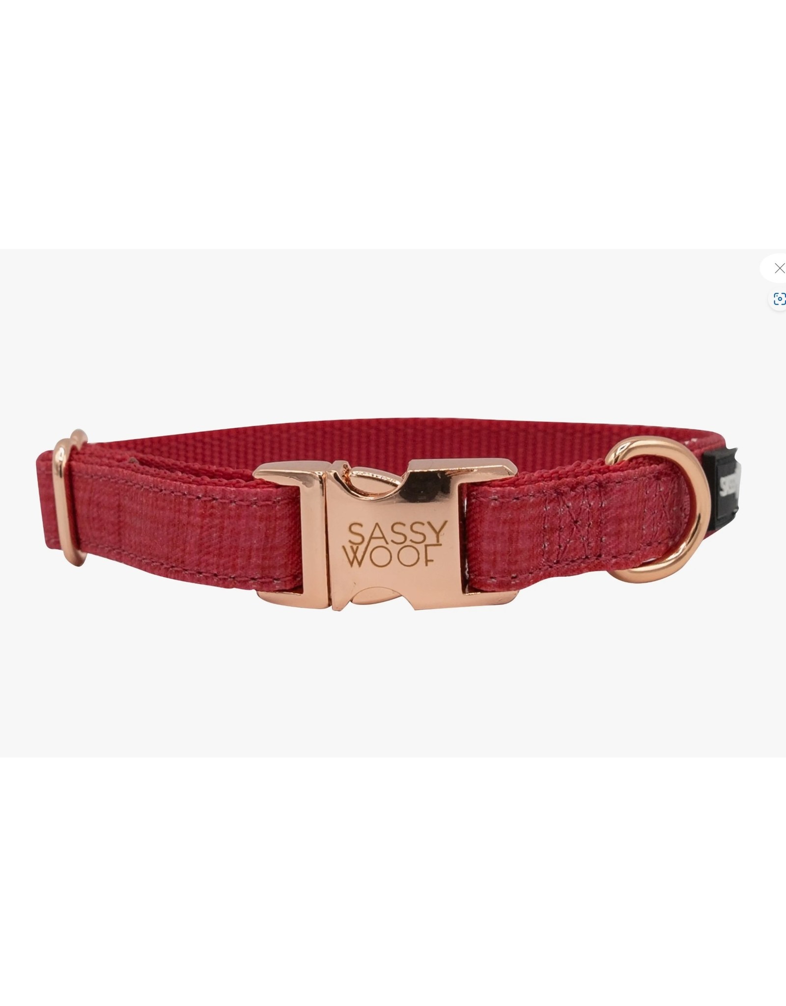 Sassy Woof 'Merlot' Dog Collar