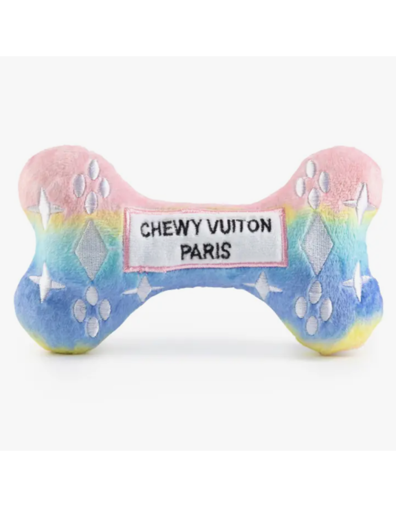 Haute Diggity Dog Pink Ombre Chewy Vuiton Bone  Large