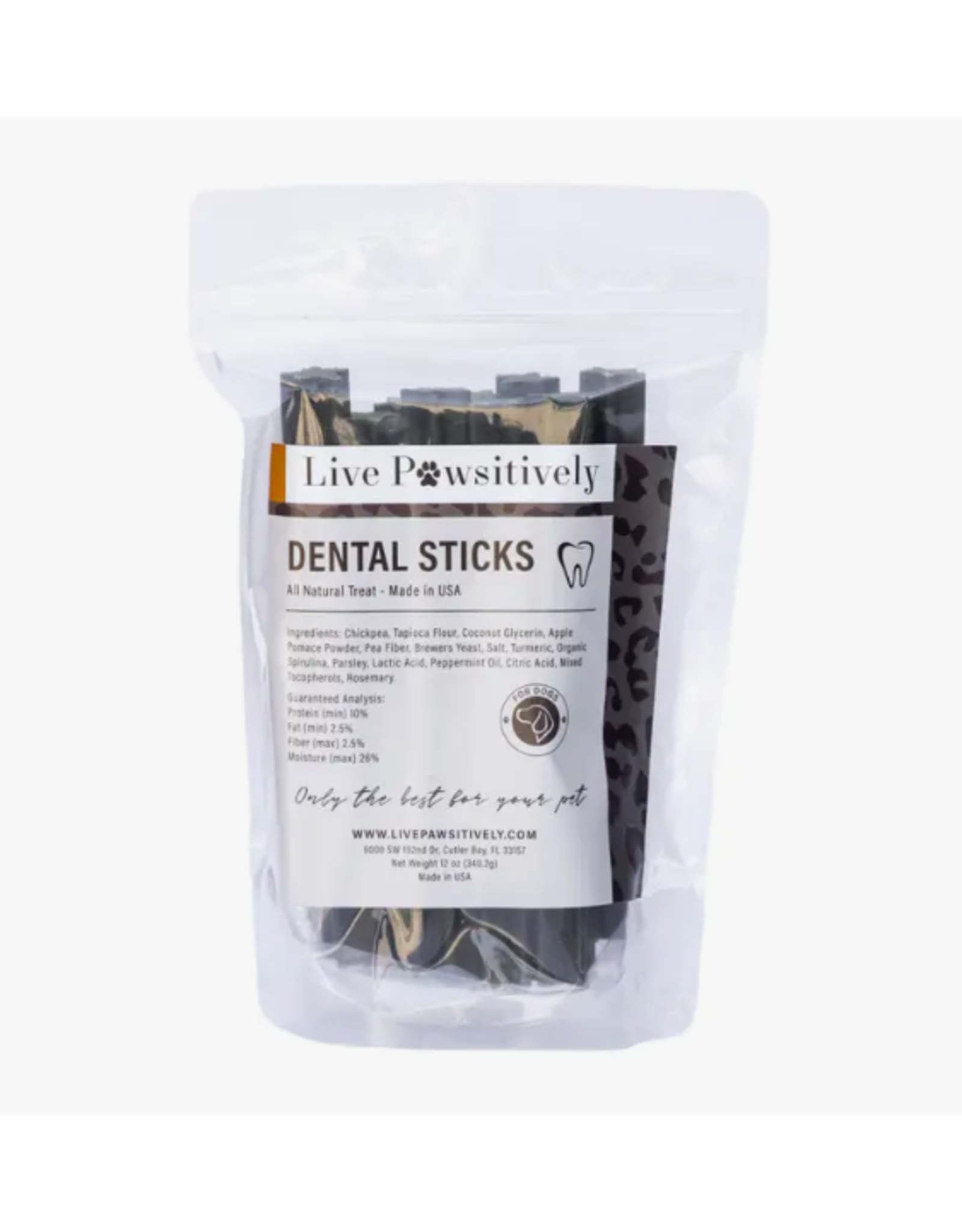Live Pawsitive Dental Chews for Dogs & Puppies