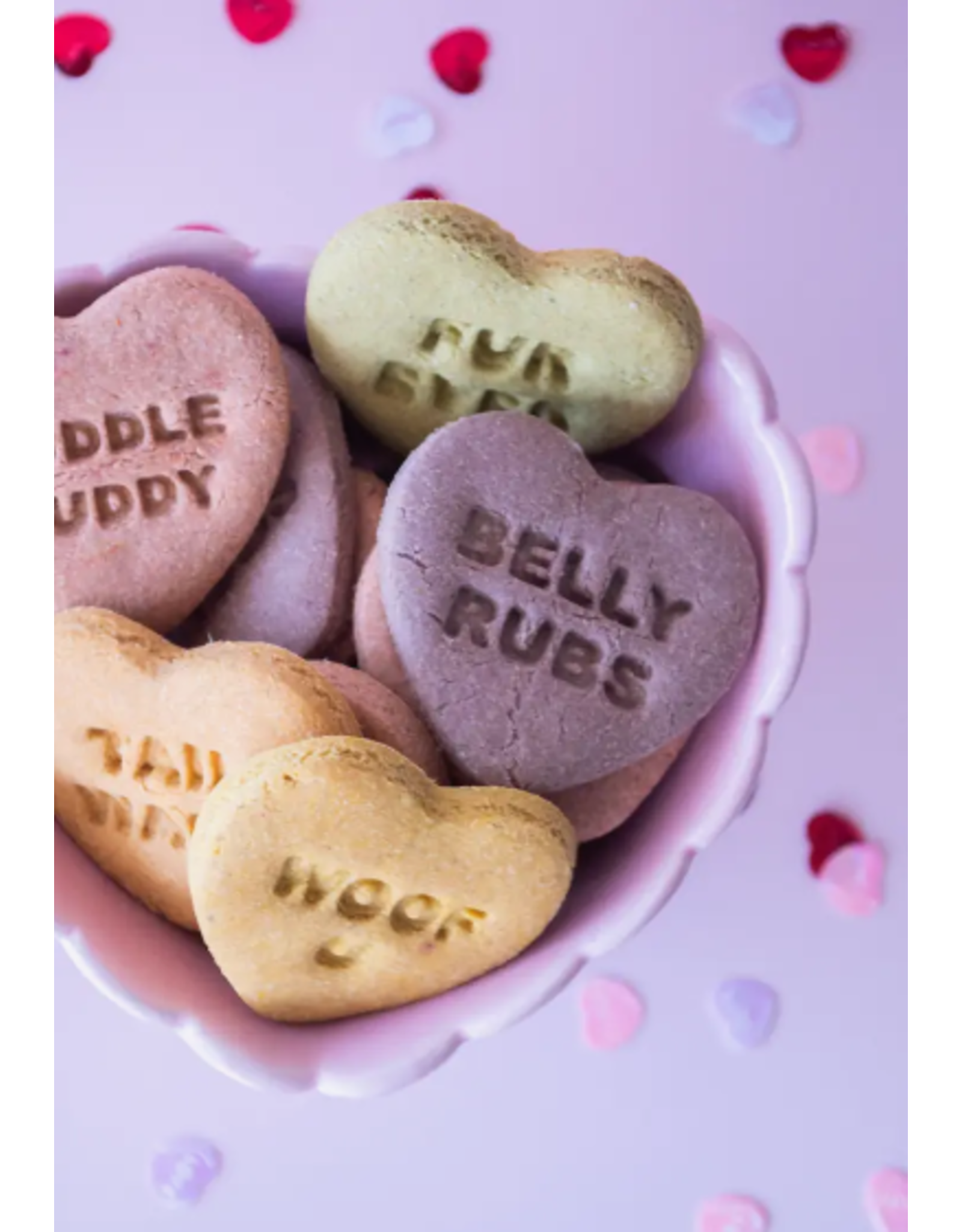 Clover Dog Co Pawlentine's Conversation Hearts - Valentine's Dog Treats