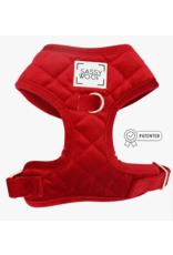 Sassy Woof Dog Adjustable Harness - Red Velvet