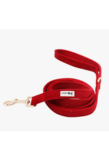 Sassy Woof Dog Leash - Red Velvet