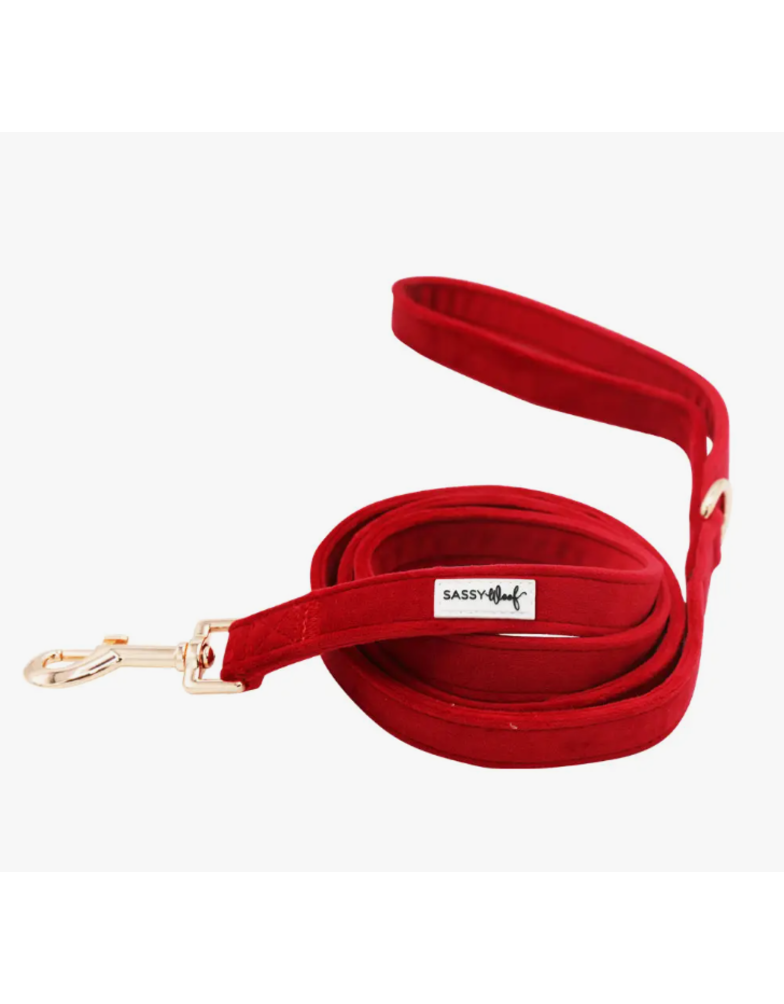 Sassy Woof 'Red Velvet' Dog Leash