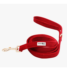 Sassy Woof 'Red Velvet' Dog Leash