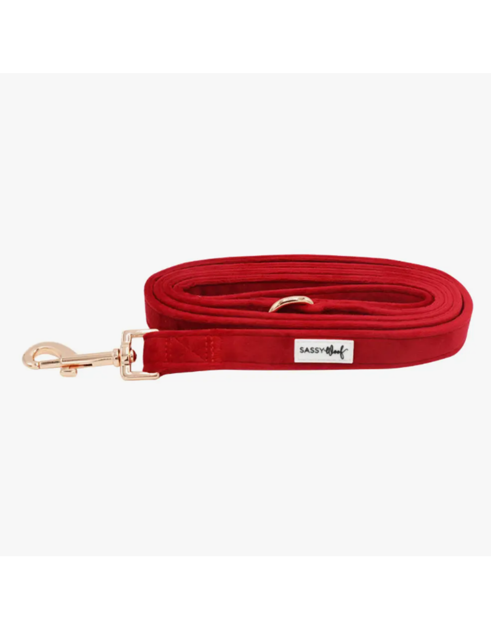 Sassy Woof 'Red Velvet' Dog Leash