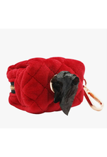Sassy Woof 'Red Velvet' Dog Waste Bag Holder Sassy Woof 'Red Velvet' Dog Waste Bag Holder