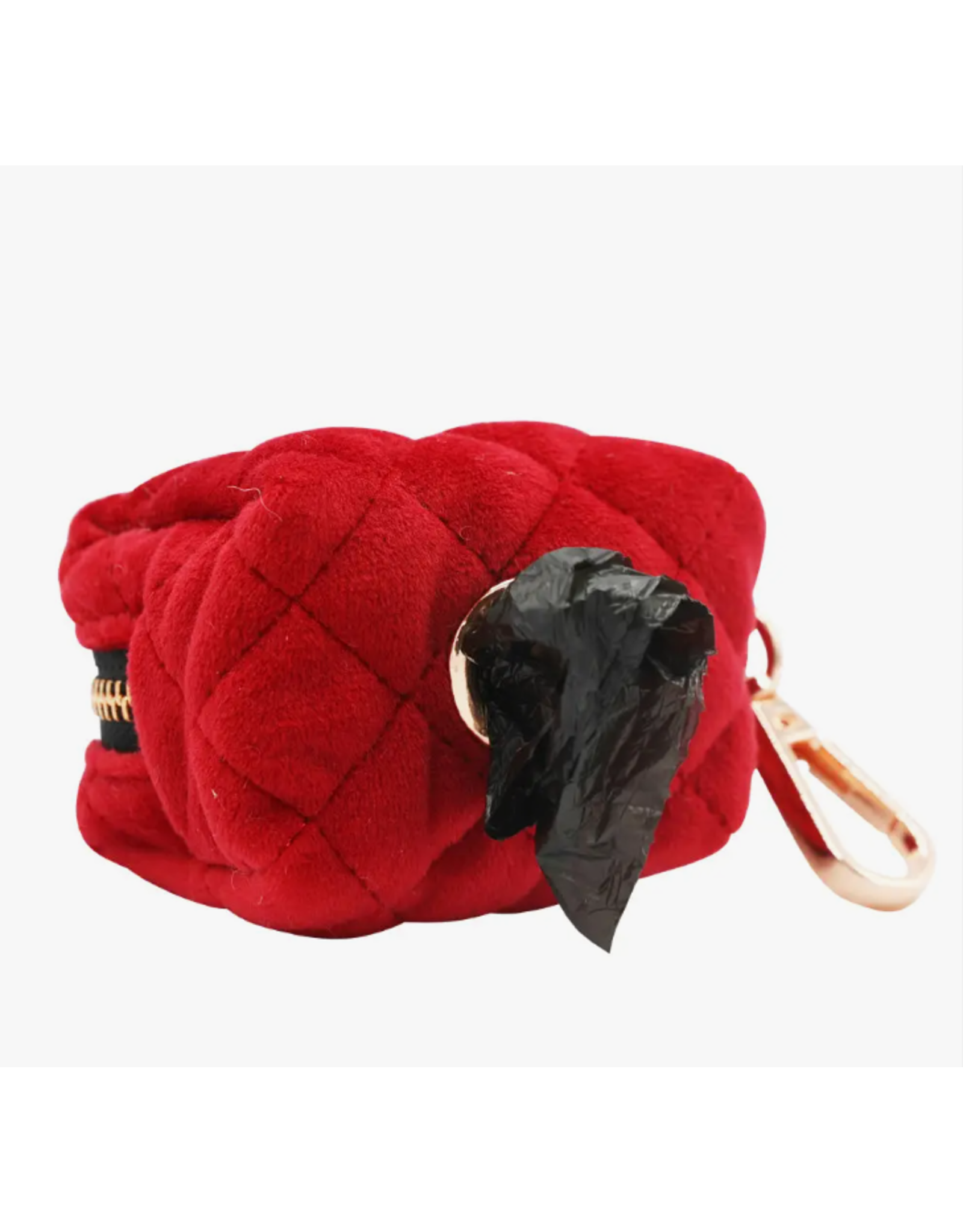 Sassy Woof 'Red Velvet' Dog Waste Bag Holder