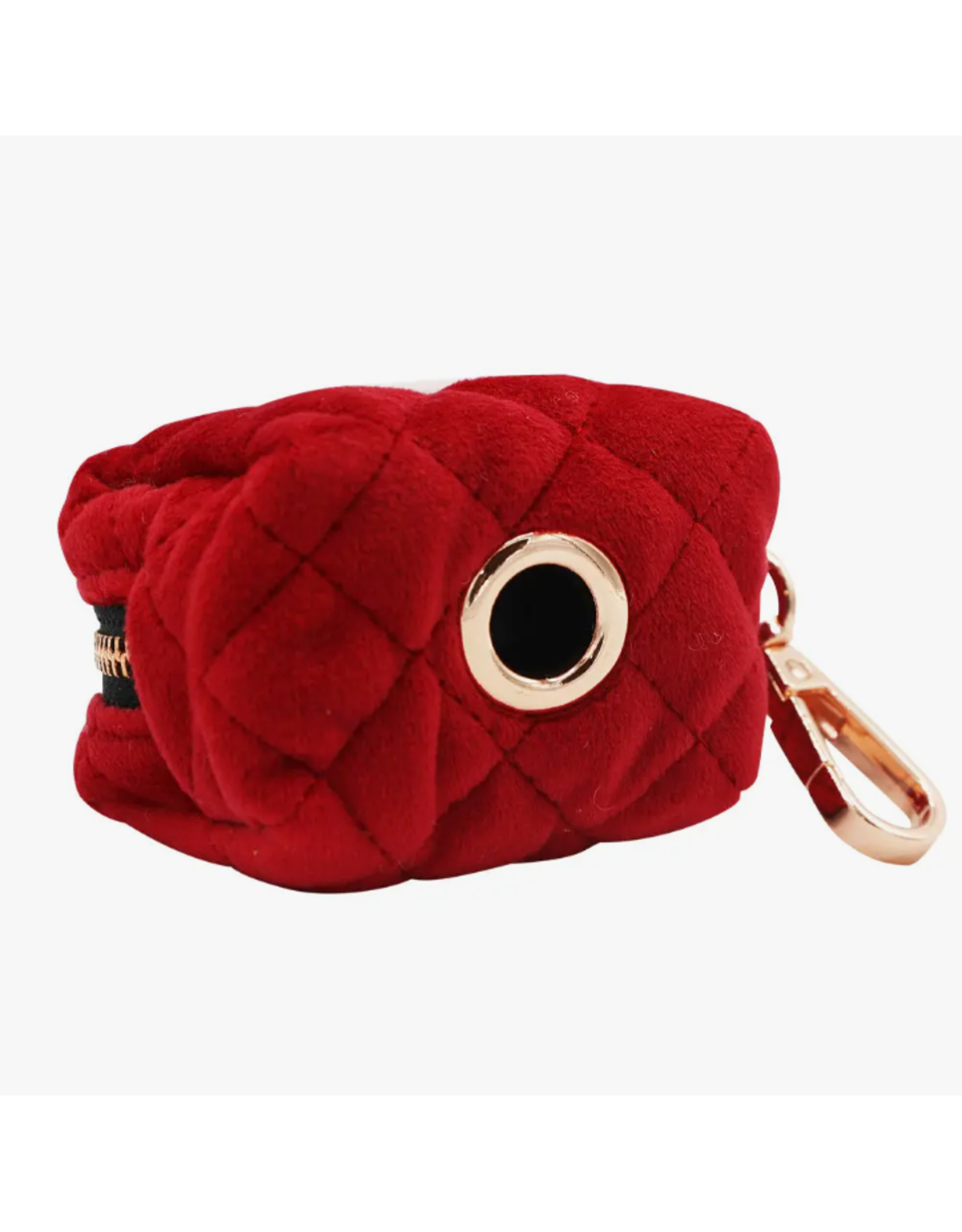 Sassy Woof 'Red Velvet' Dog Waste Bag Holder