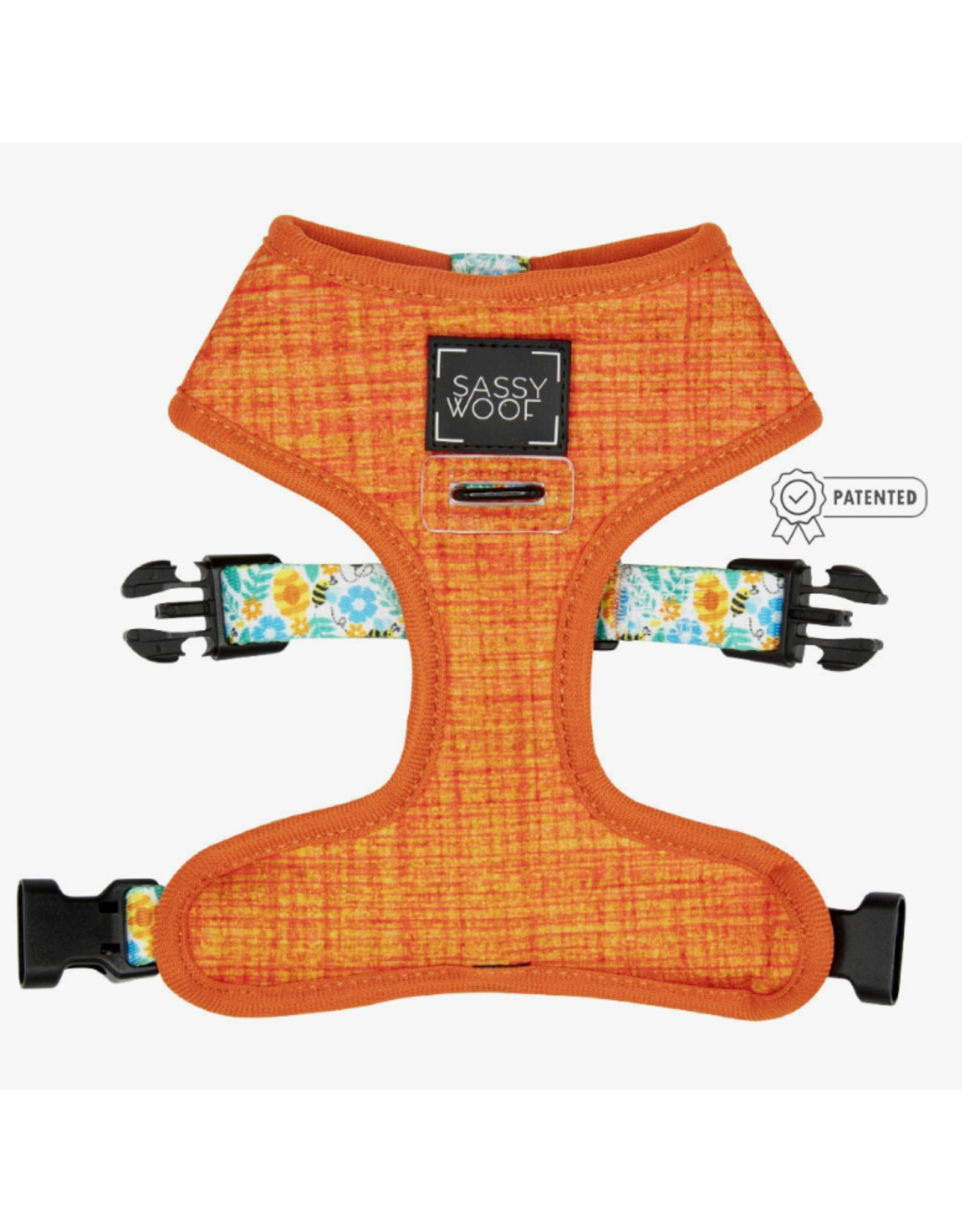 Sassy Woof 'Must Be the Honey' Dog Reversible Harness