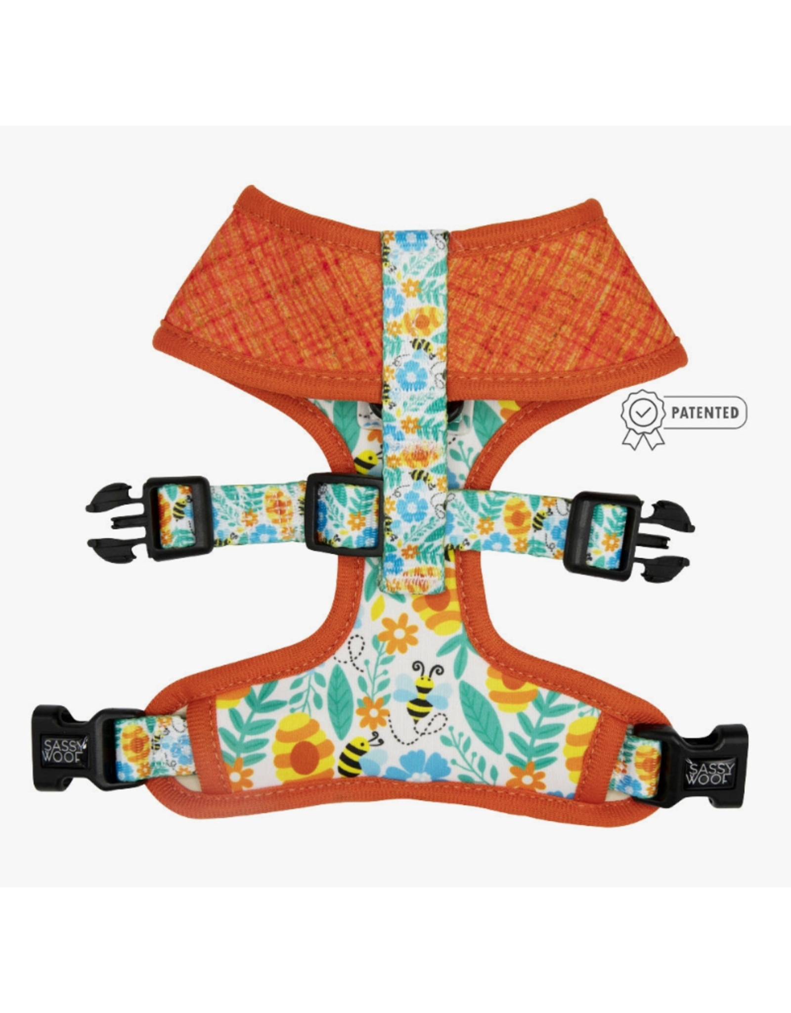 Sassy Woof 'Must Be the Honey' Dog Reversible Harness