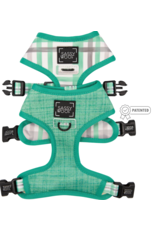 Sassy Woof 'Wag Your Teal' Reversible Dog Harness