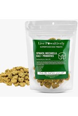 Live Pawsitive Spinach, Mozzarella, Kale & Probiotics (Soft Dog Treat)