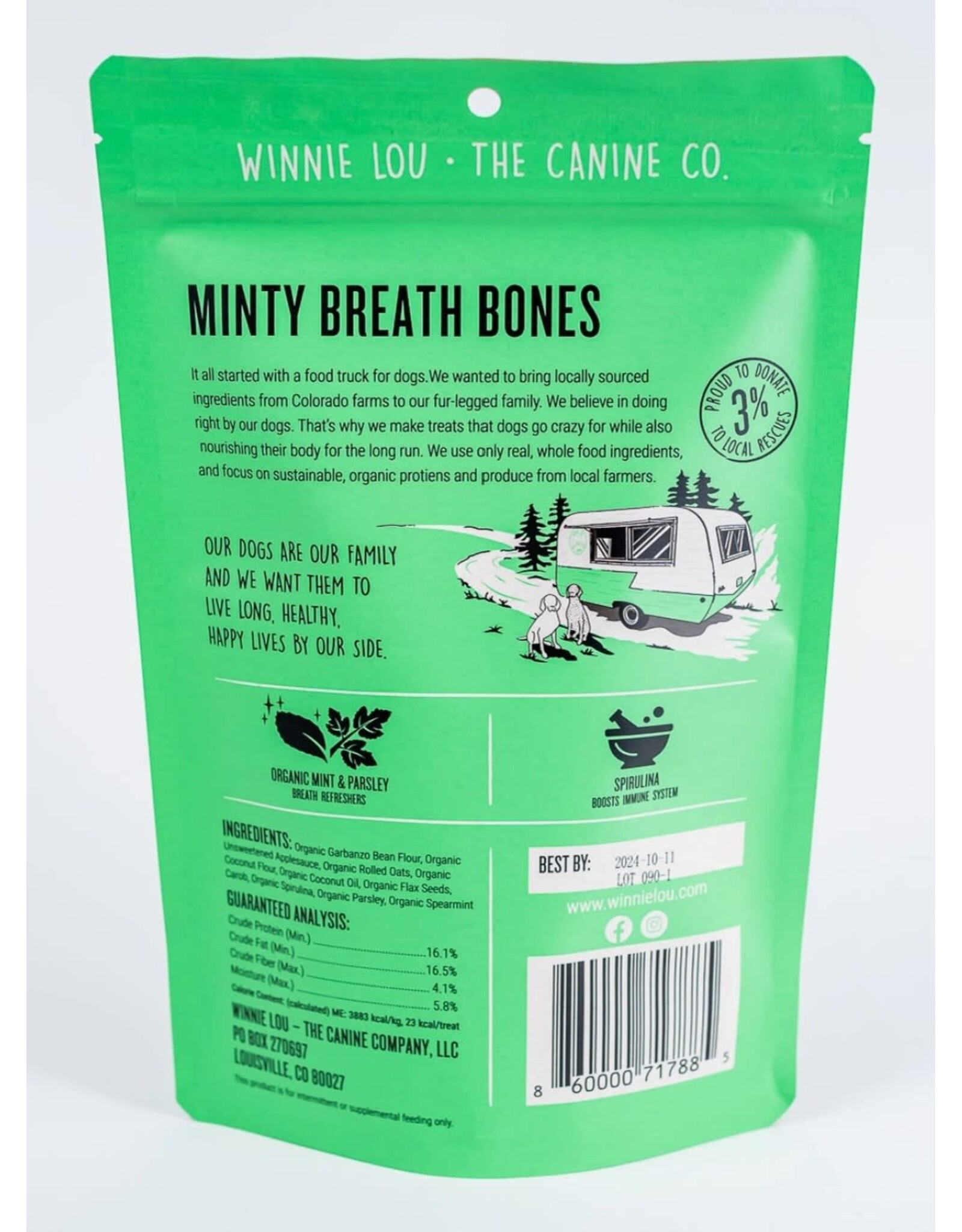 Winnie Lou - The Canine Co. Minty Breath Bones