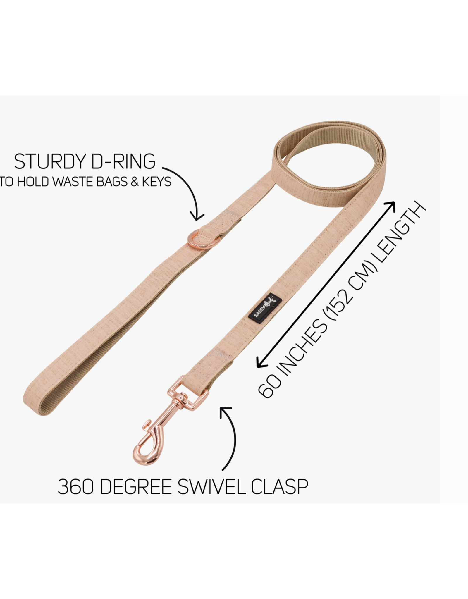 Sassy Woof 'Pinot' Dog Leash