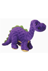 Pet Pallete Godog Dinos Bruto W/Chew Guard Plush Dog Toy Purple