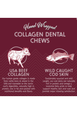 Icelandic+ Icelandic+ Beef Collagen Dental Chews Cod Skin 8" Dog Treat