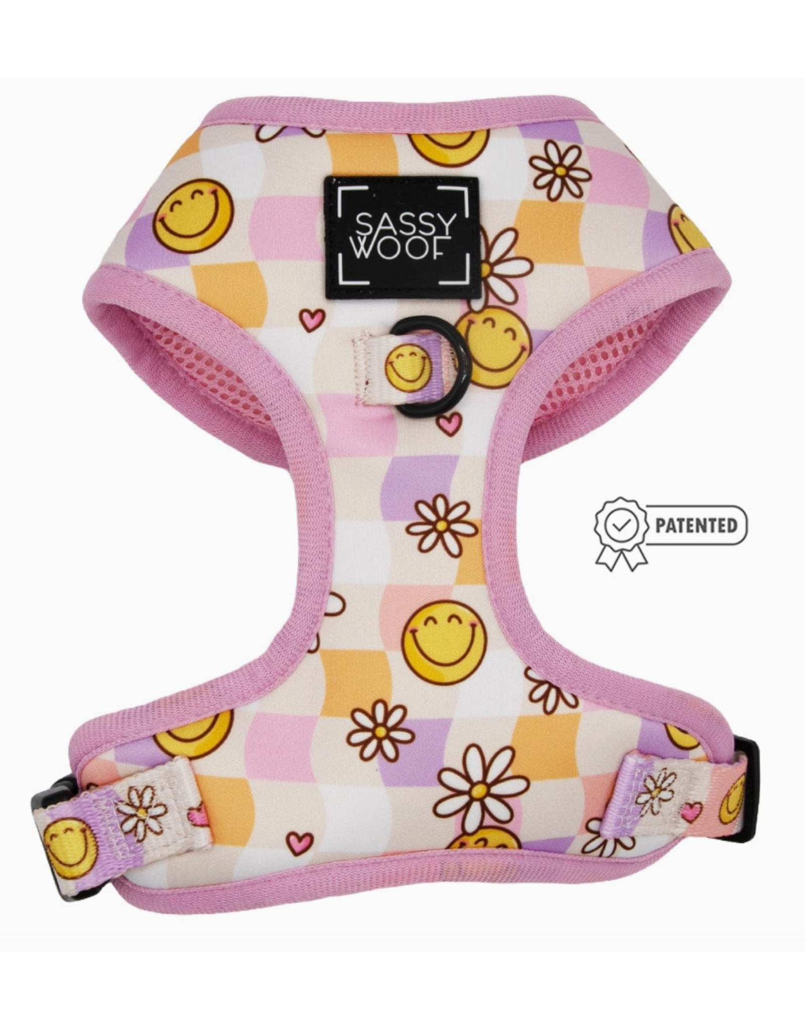 Sassy Woof 'Daisy Me Rolling' Dog Adjustable Harness