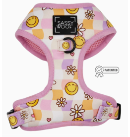 Sassy Woof 'Daisy Me Rolling' Dog Adjustable Harness