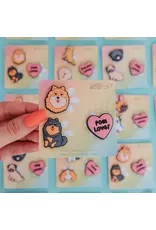 Sassy Woof Shoe Charm - Poms