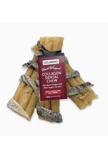 Icelandic+ Icelandic+ Beef Collagen Dental Chews Cod Skin 4" Dog Treat