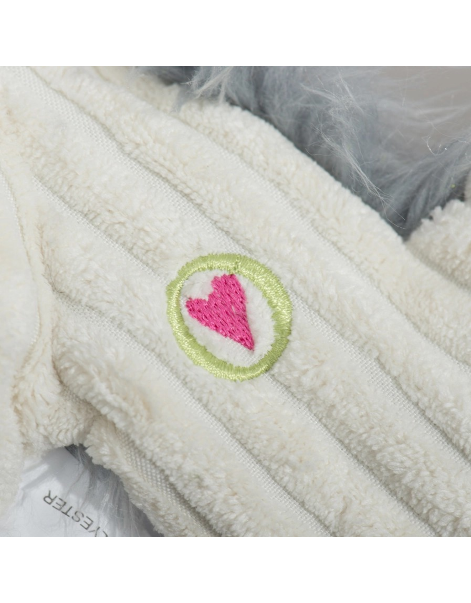 HuggleHounds Birch Bunny X-Brace™ Durable Plush Dog Toy