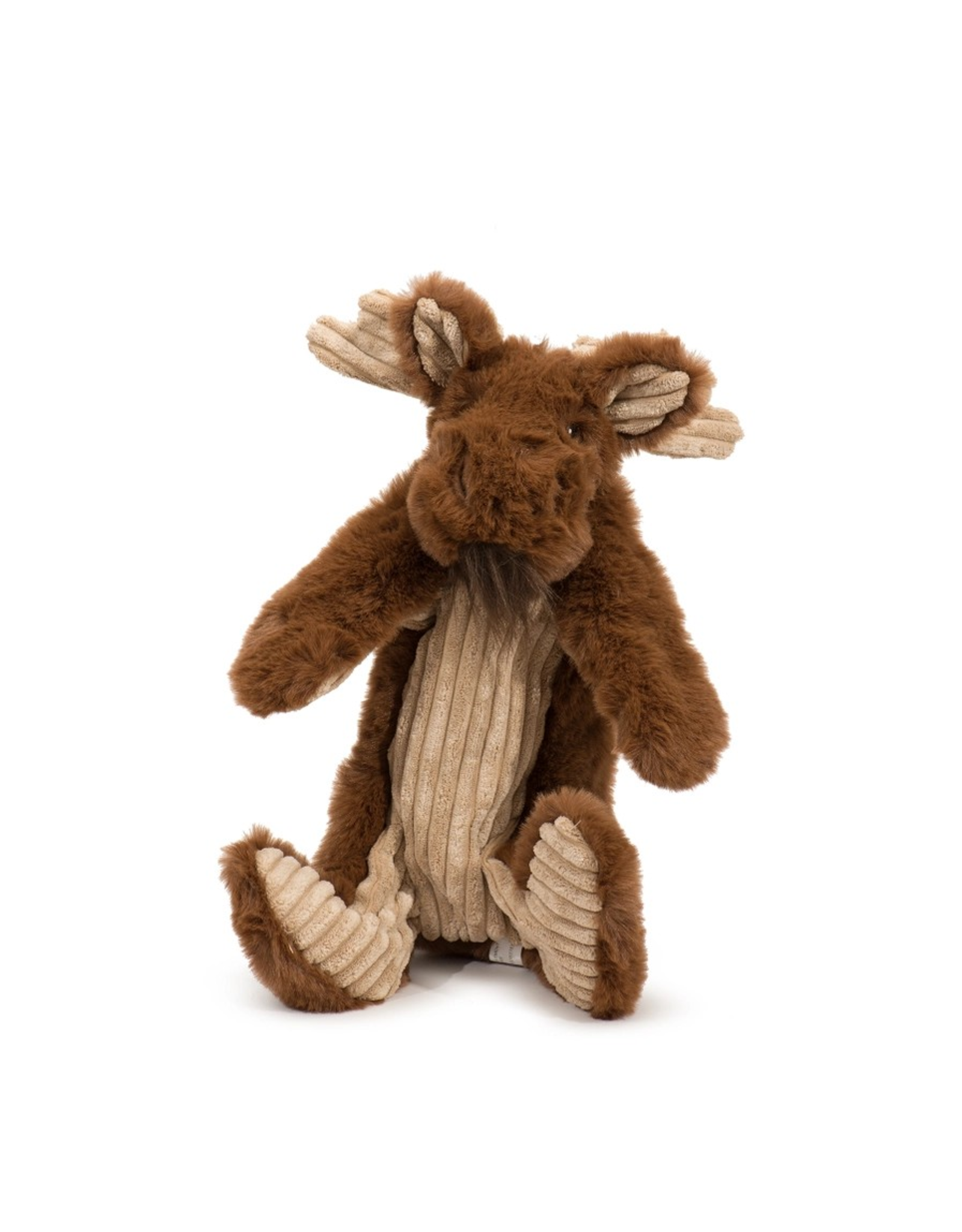 HuggleHounds Maple Moose X-Brace™ Durable Plush Dog Toy
