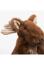 HuggleHounds Maple Moose X-Brace™ Durable Plush Dog Toy