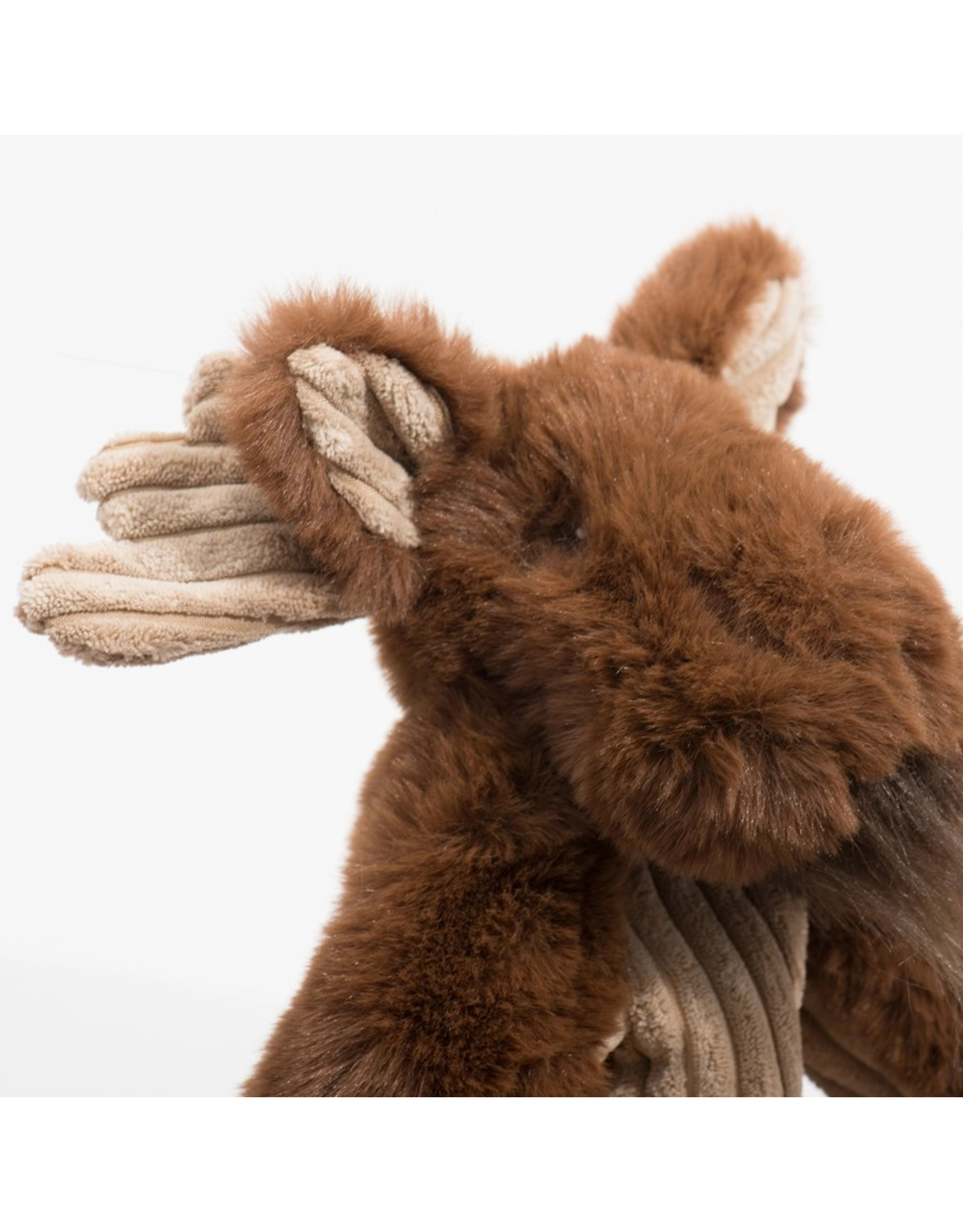 HuggleHounds Maple Moose X-Brace™ Durable Plush Dog Toy