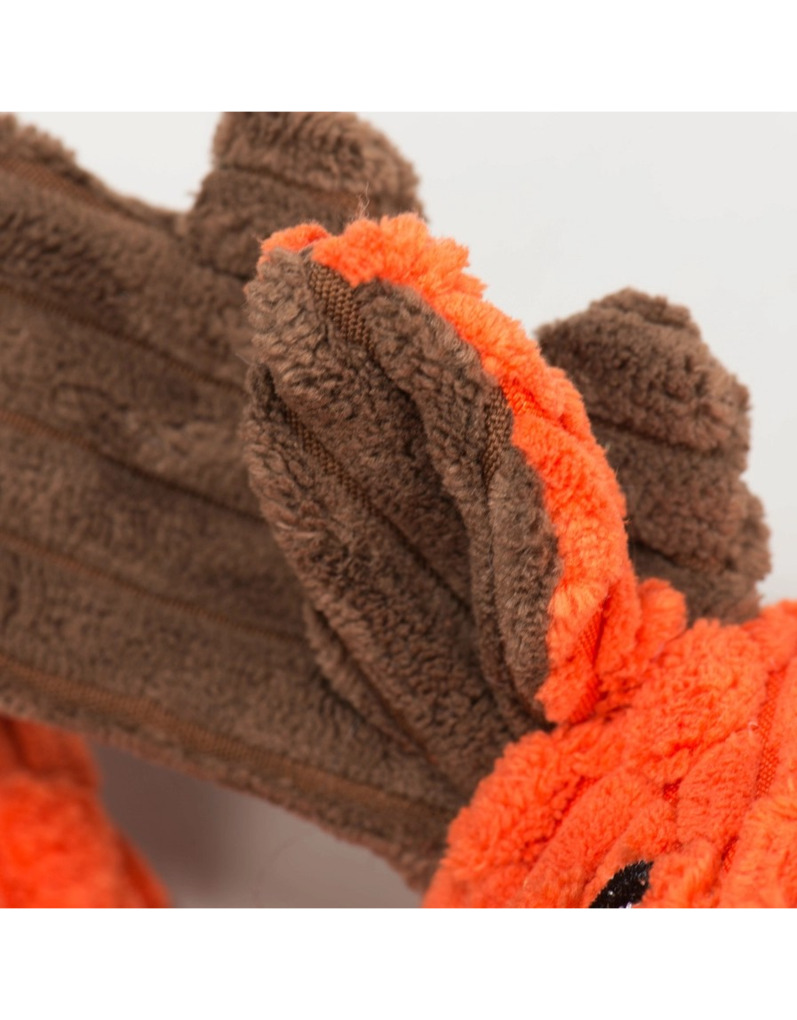 HuggleHounds Morris Moose Huggleflatties™ Plush Dog Toy