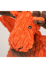 HuggleHounds Morris Moose Huggleflatties™ Plush Dog Toy