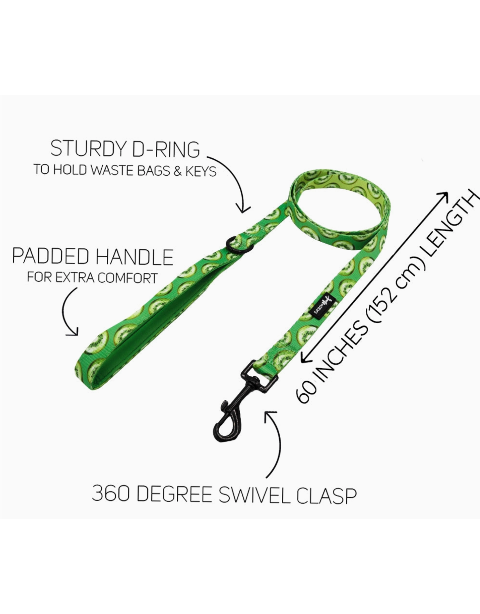 Sassy Woof Dog Leash - Kiwi Krazy