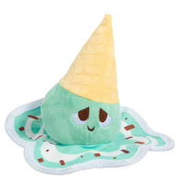 Pet Pallete Bark Melty Minty Monty Plush Dog Toy