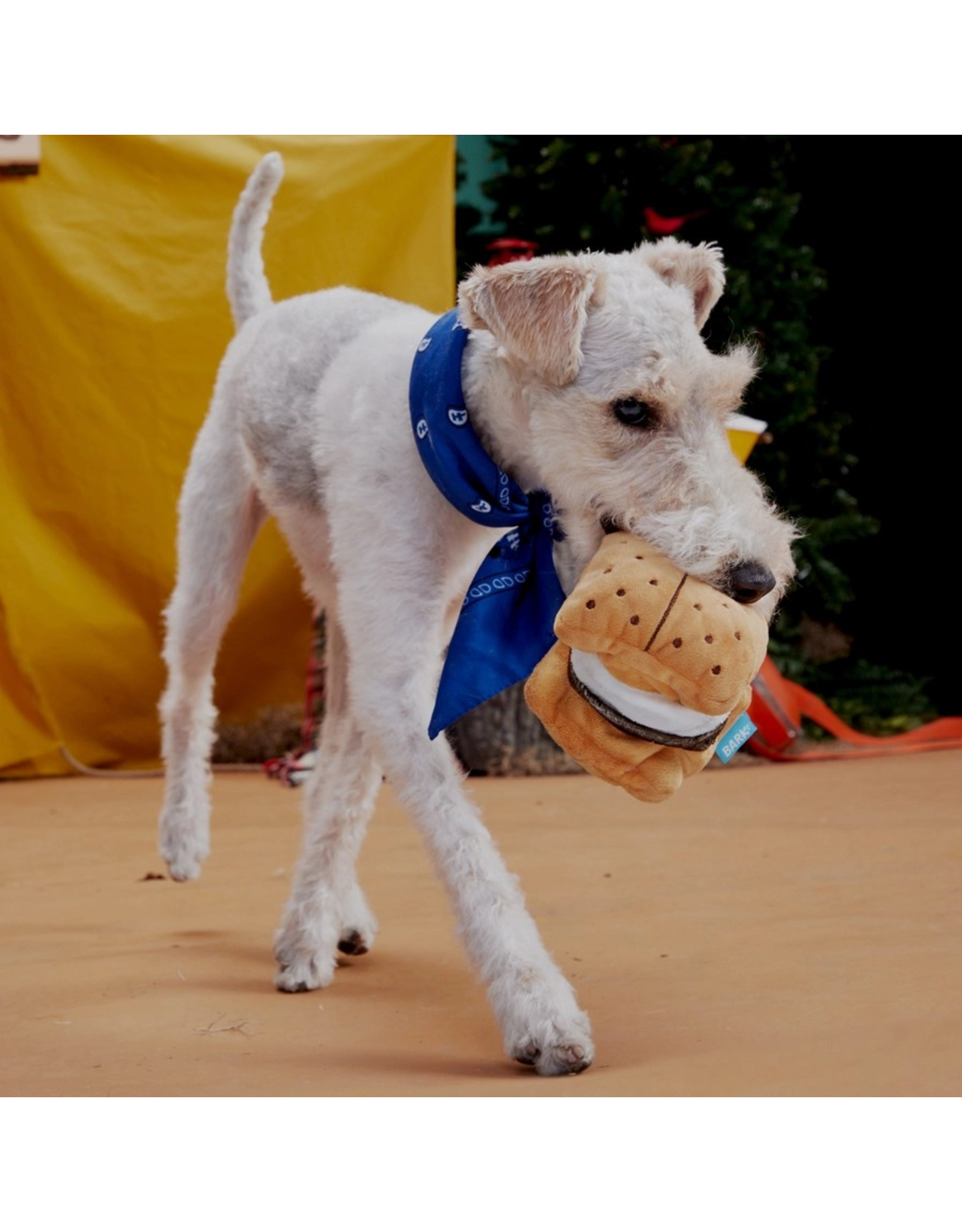 Pet Pallete Bark More S'mores Plush Dog Toy