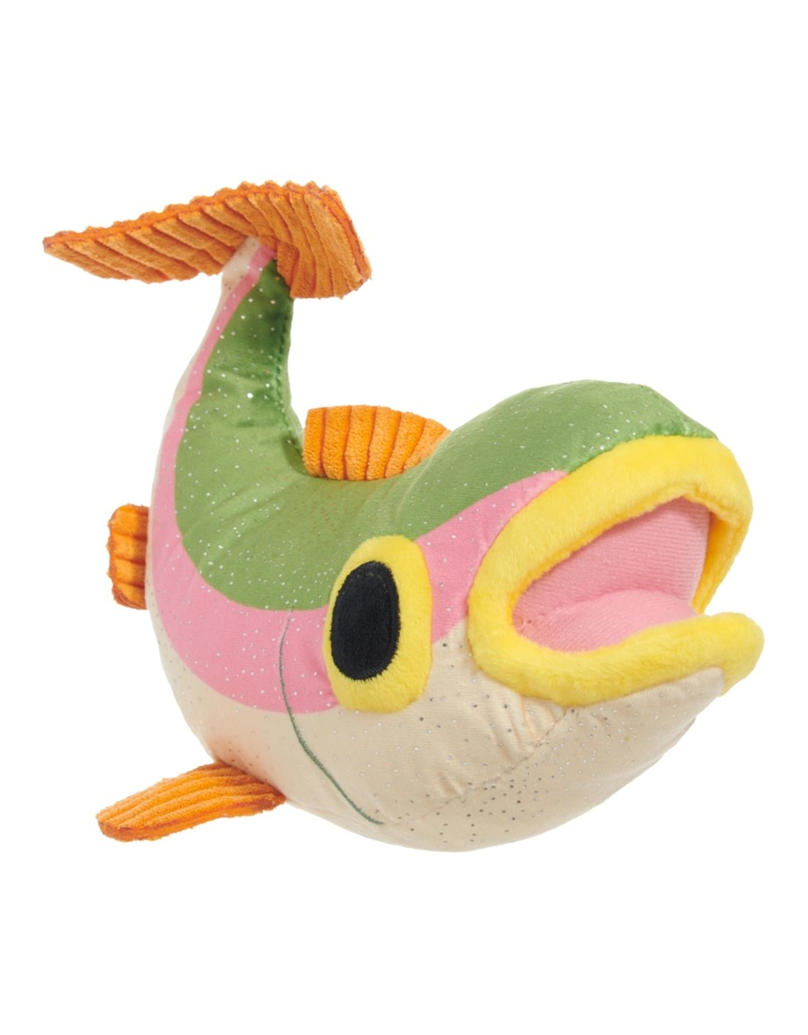 Pet Pallete Bark Brooke Trout Plush Dog Toy
