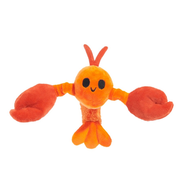 Pet Pallete Bark Della Crawfish Plush Dog Toy Xs/S